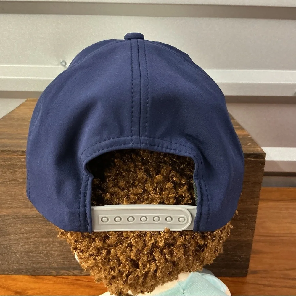 Swannies Royal Blue Logo Golf Snap Back Cap One Size